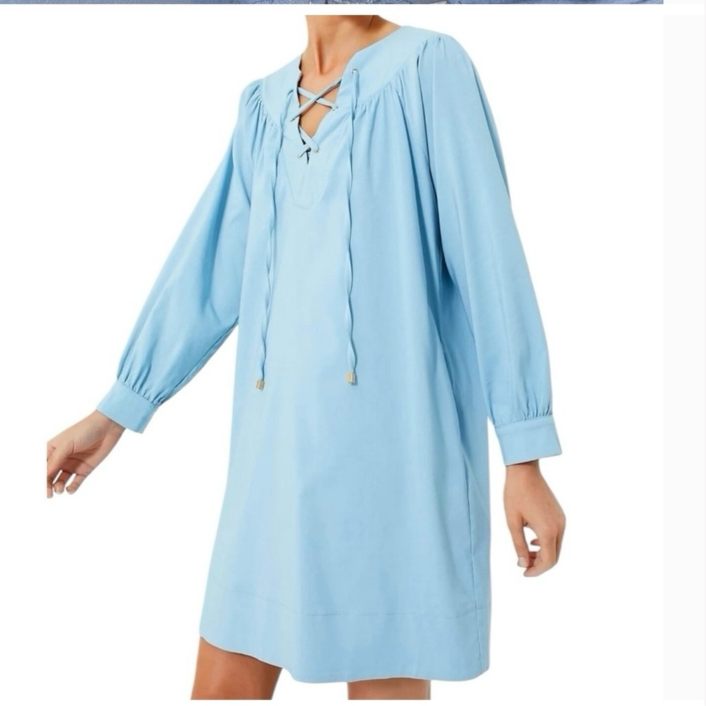 Tuckernuck Pomander Place Tie Front Robbie Dress Sz S Runs L Fits M